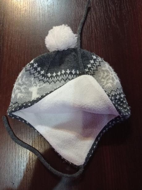 Zateplená čiapka hm, h&m,86