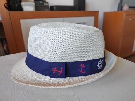 Letný klobúk - námornícky, 54