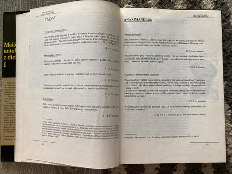 Malá antológia z diel filozofov i.-prvé vyd.1991, 