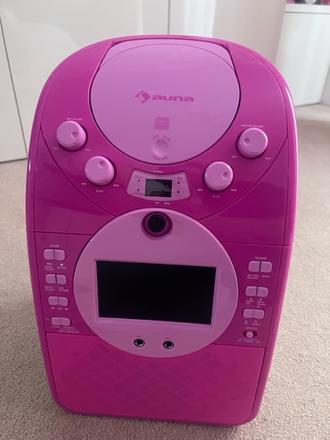 Auna cd player karaoke, 