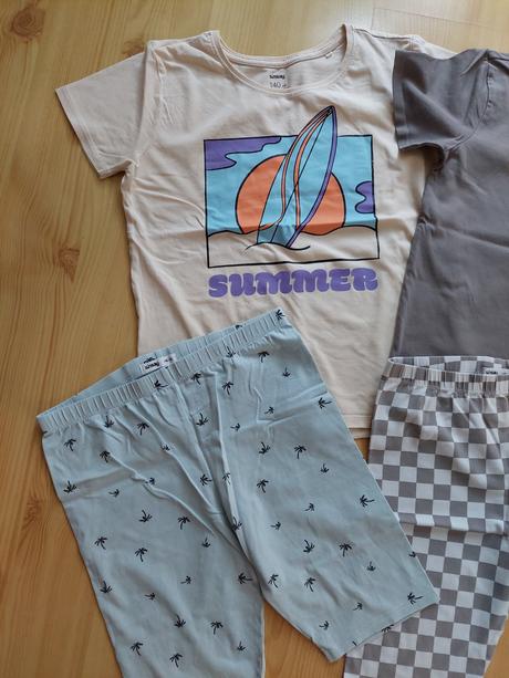 Letné pyzamo 3x, sinsay,140