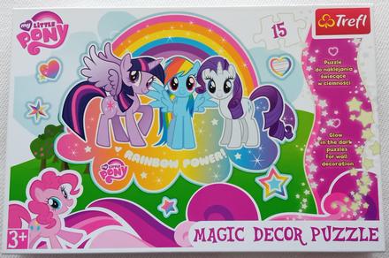 Puzzle my little pony - magic decor, 