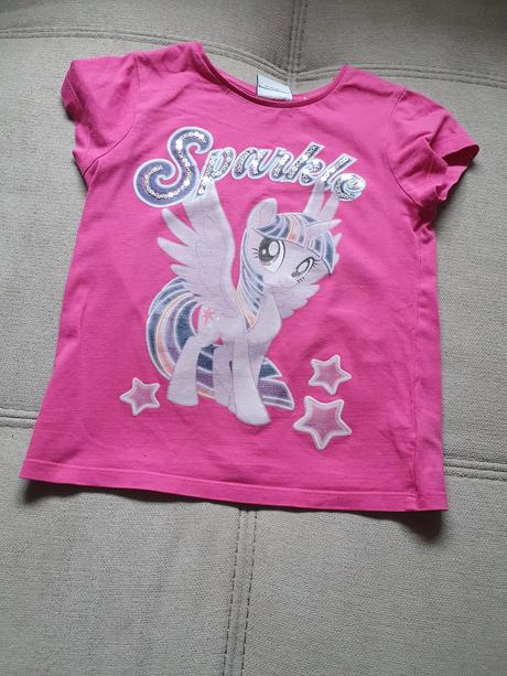 Predám tričko my little pony veľ. 122, 122