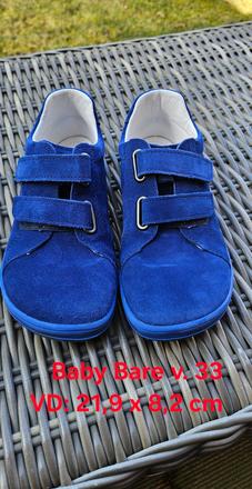 Baby bare kozene celorocky v. 33, baby bare shoes,33