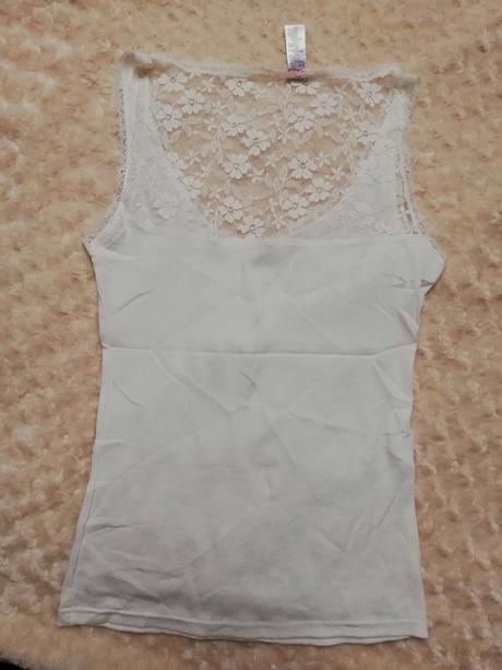 Tielko s čipkou l/40, esmara,l