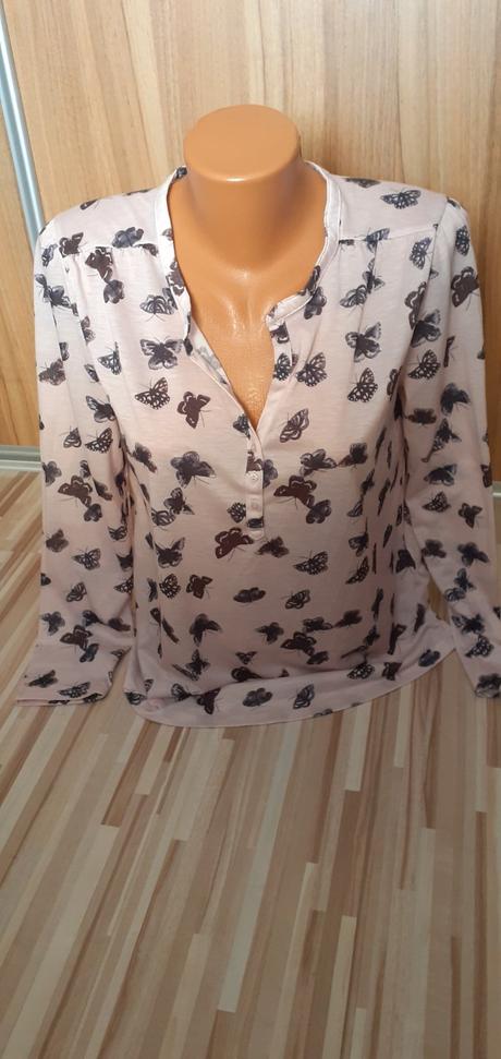 Motýlikova blúzka, h&m,s