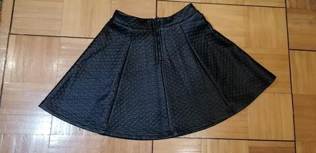 Dámska koženková zvonová sukňa fishbone xs, fishbone,xs