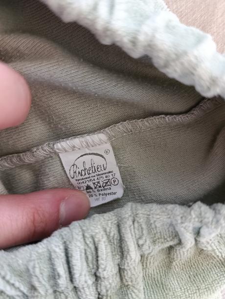 Tepláky, richelieu,80