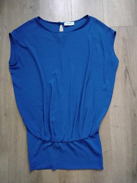 Modré šaty chantal, chantall,m