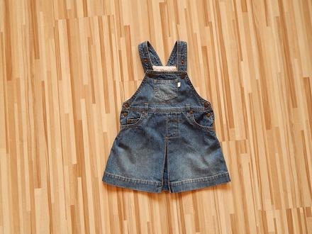 Riflové šaty, h&m,80