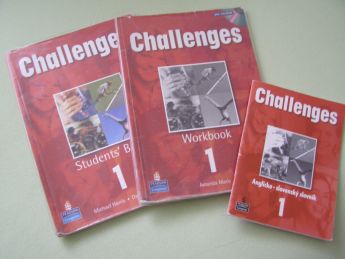 Challenges - ucebnica angl., prac.zošit a slovník,