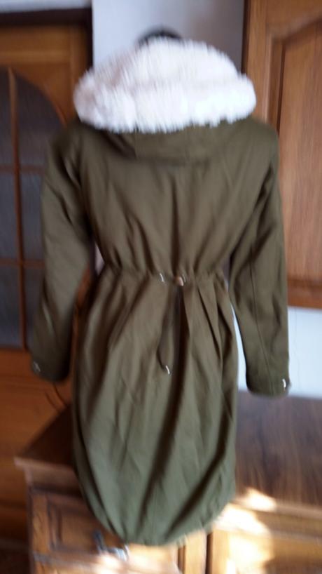 Olivova-kaki vetrovka zn.reserved použitá dva raz, reserved,34