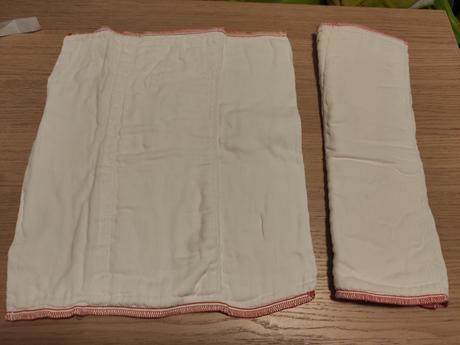 Skladané bavlnené plienky, kikko/xkko,4 kg - 9 kg