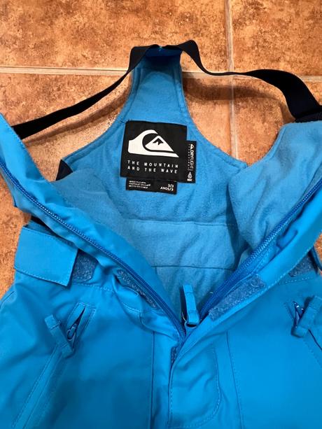 Quicksilver zateplené nohavice 104, quiksilver,104