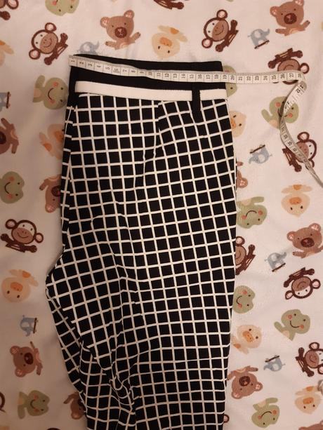 Damske karovane nohavice, s