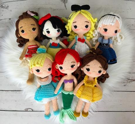 Háčkované princezné,