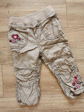 Zateplené nohavice, dopodopo,80