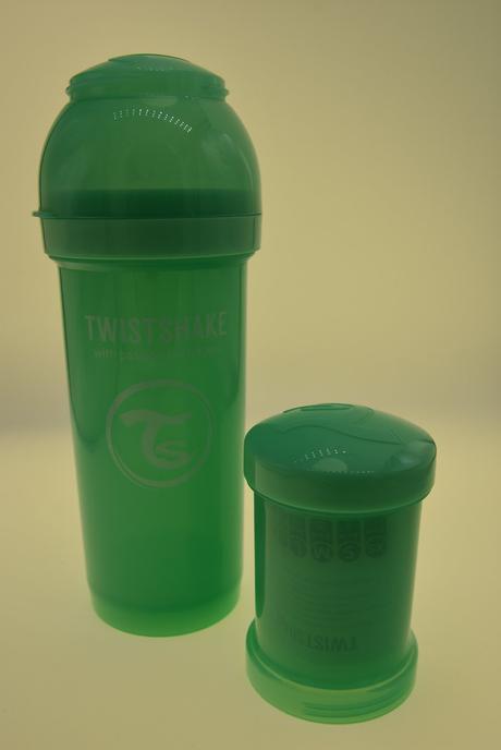 Kojenecká fľaša twistshake čierna, twistshake