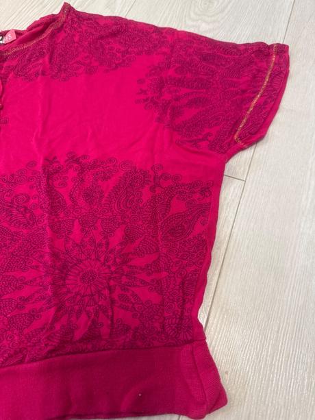 Ružové tričko desigual, desigual,122