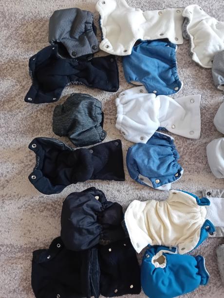 Rôzne rukavice  na kočík, 