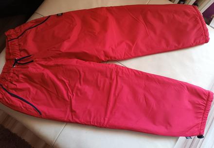 Nepremokavé zateplené nohavice, modelko,122