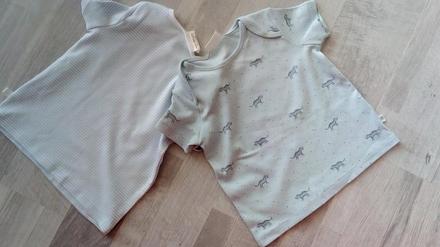 Tričká 2-pack, next,68