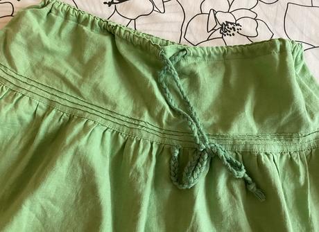 Ľanovo - bavlnená sukňa zn. atmosphere v. 38, atmosphere,38