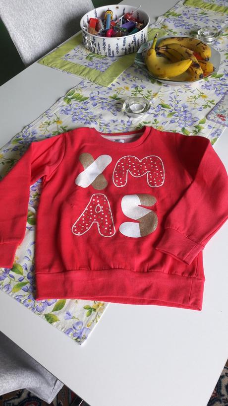 Krasna ruzova zateplena mikina, pepco,128