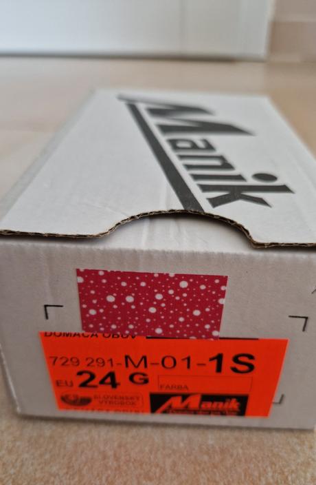 Detske papucky manik 24, manik,24