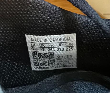 Adidas turfy 36 2/3, adidas,36