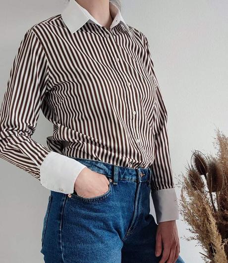 Pružkovaná blúza, l