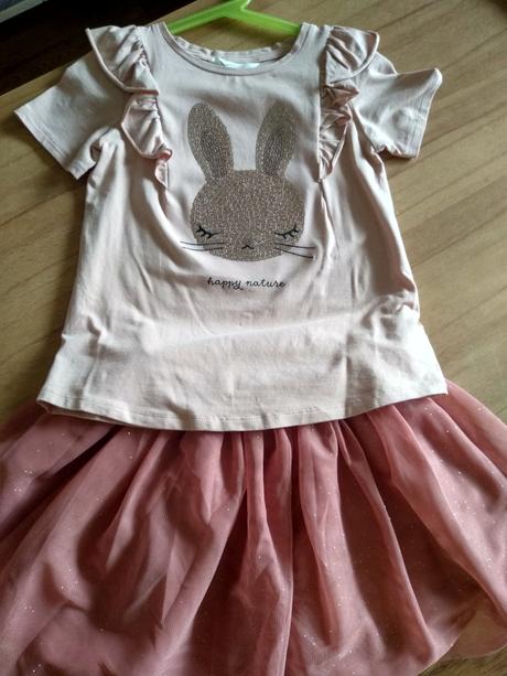 Súprava top+sukňa, h&m,122