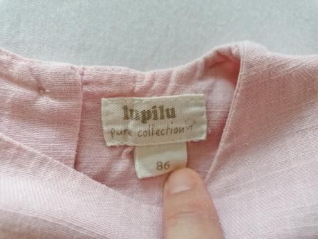 Ruzove saty "ľanove", lupilu,86