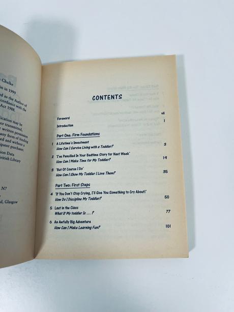 The parent talk guide to the toddler years, 