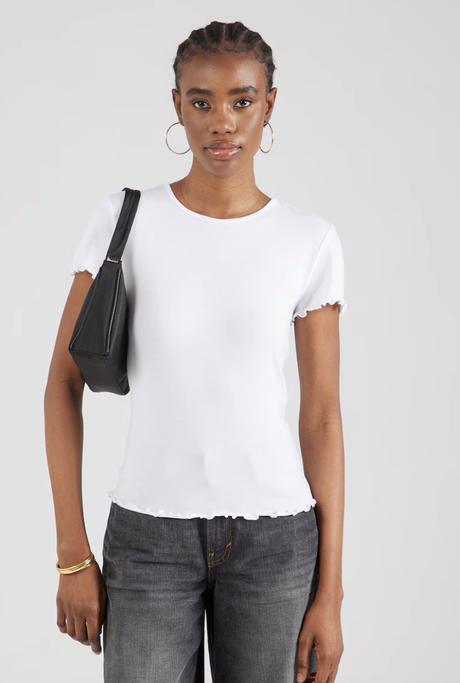 Vero moda 2x tričko vlnitý lem - vel.xs, vero moda,xs