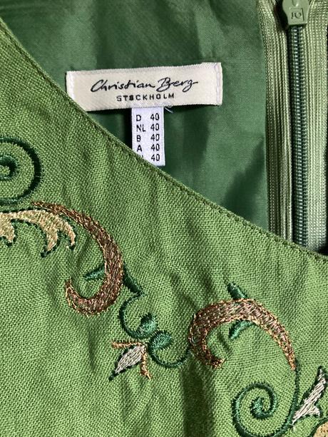 Dlhé ľanové šaty christian berg, l