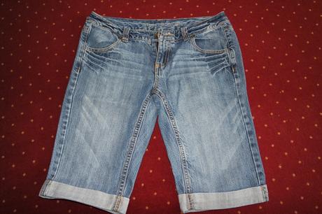 Riflové krátke nohavice, tesco,38