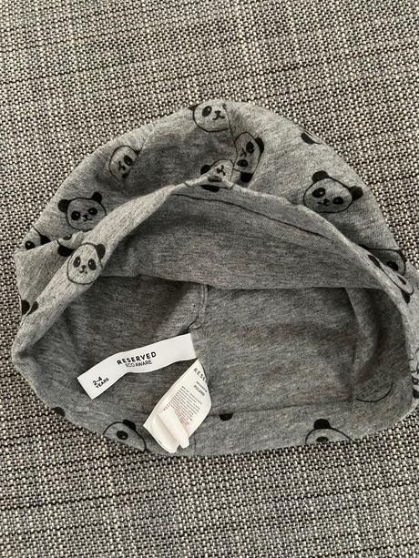 Reserved čiapočka panda 2-4 roky, reserved,98