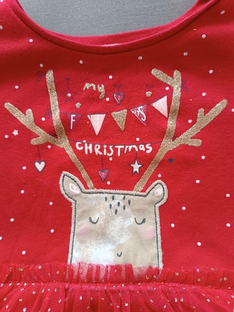 Vianočné dupačkošaty - moje prvé vianoce 3-6m., 68