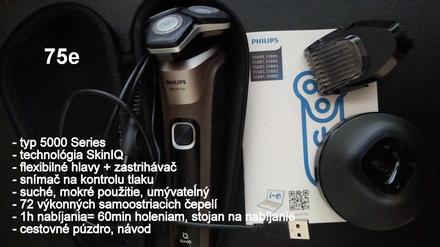 Holiaci strojček philips, 5000 series,