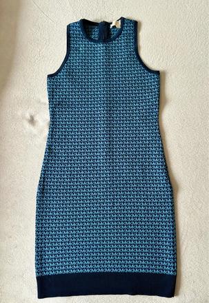 Michael kors monogram modré šaty, michael kors,s