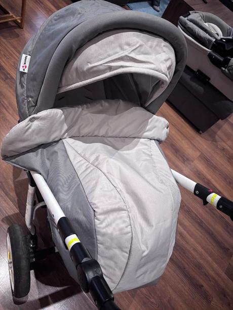 Kočiar touragoo flame plus set grey, touragoo,touragoo flame plus