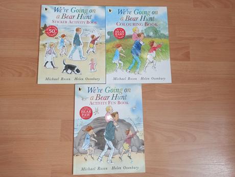 We are going on a bear hunt  activity set, 