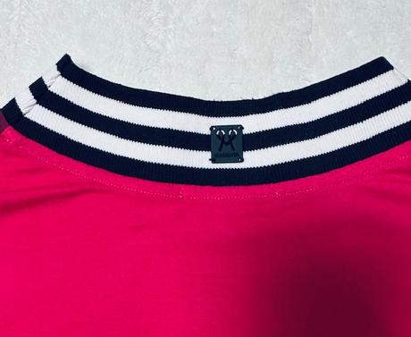 Cyklámenový top s foto motívom zn. magenta, l / m