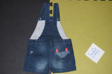 Kratasky + tricko macicka, 1x oblecene, next,98