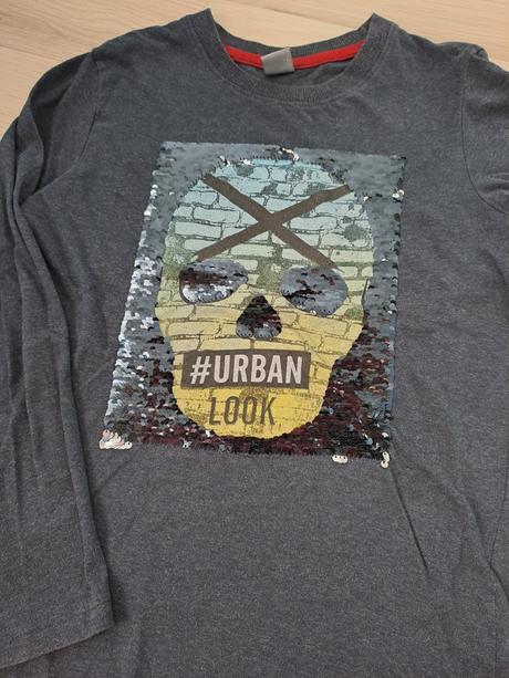 Flitrove meniace tricko 134/140, 134