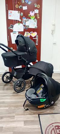 Kočík kinderkraft nea + vajíčko petit mars, kinderkraft,kinderkraft nea