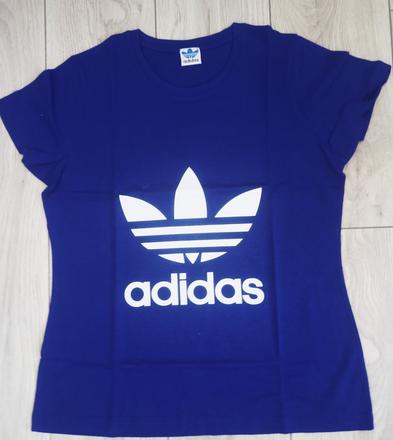 Dámske tričko veľkosť xl modre, adidas,xl