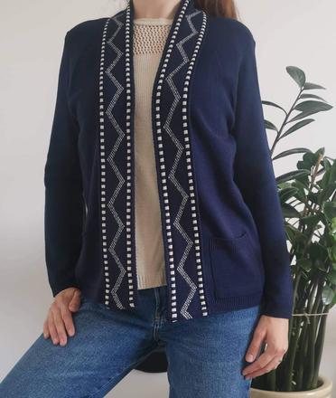 Kardigán spojený so svetríkom, m