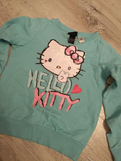 Mikina hello kitty, h&m,122